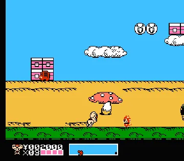 Mappy Kids (Japan) screen shot game playing